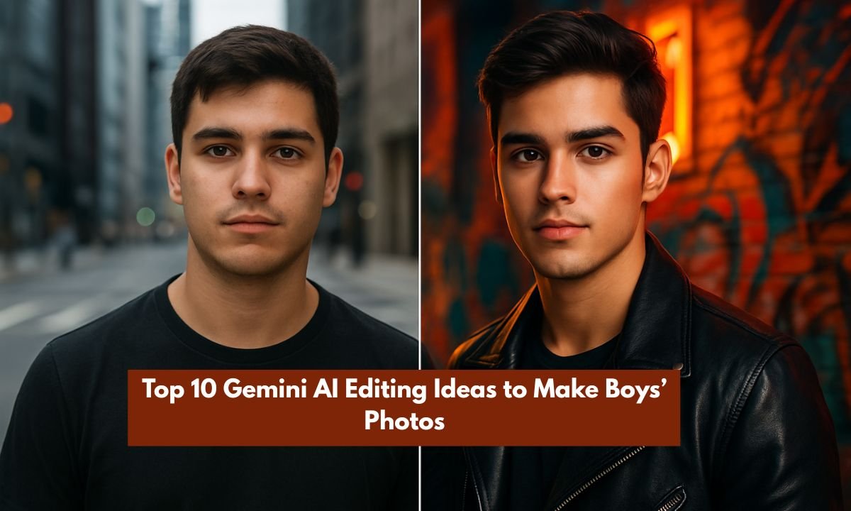 Top 10 Gemini AI Editing Ideas to Make Boys’ Photos